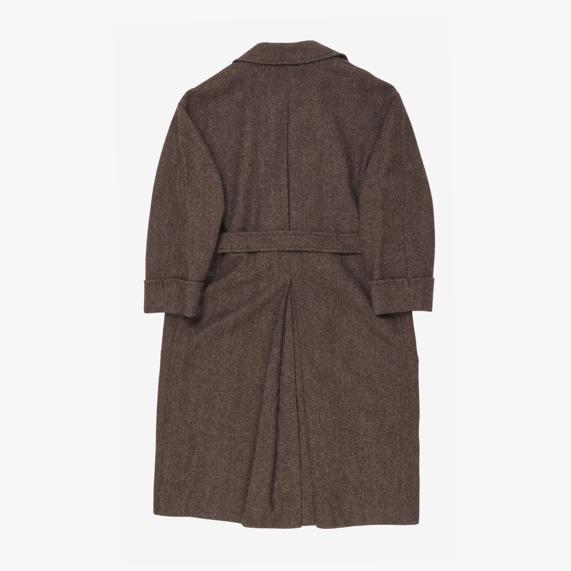 DB Raglan Belted Coat