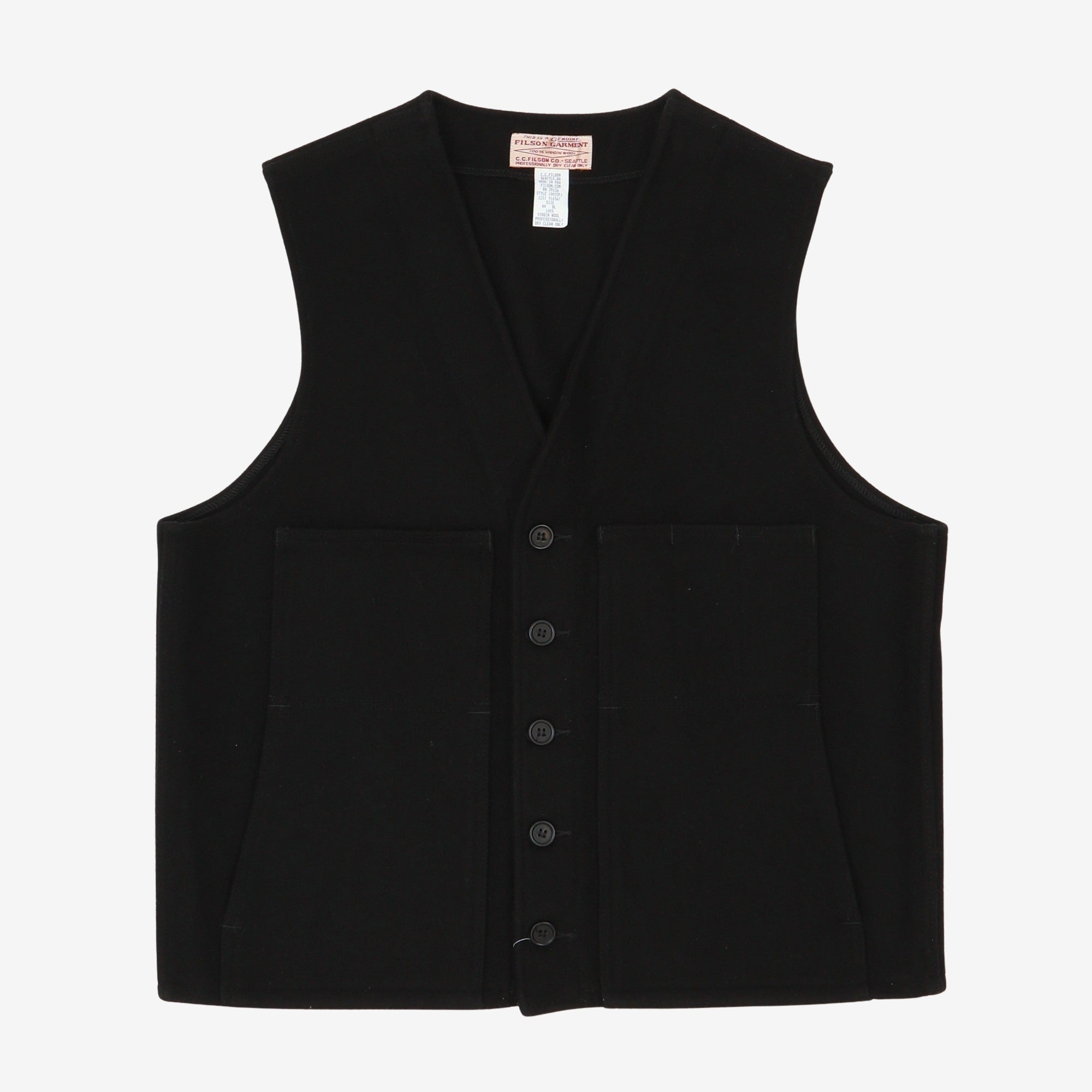 Mackinaw Heavyweight Wool Vest