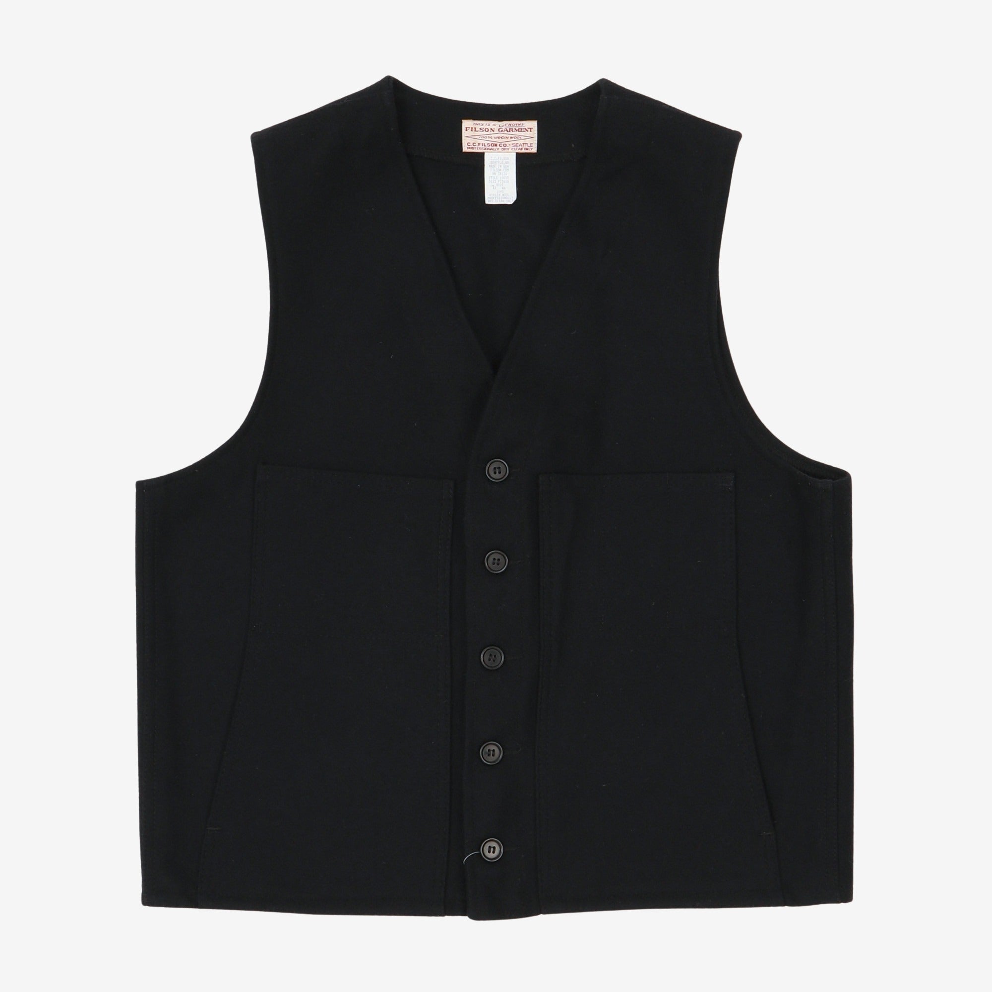 Mackinaw Heavyweight Wool Vest