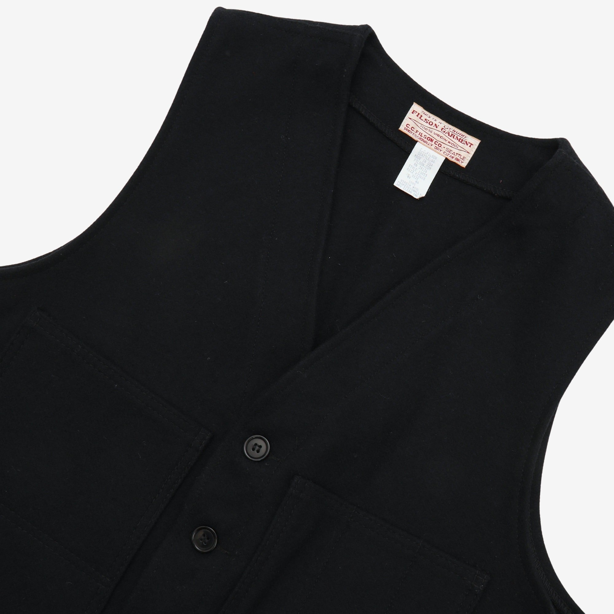 Mackinaw Heavyweight Wool Vest