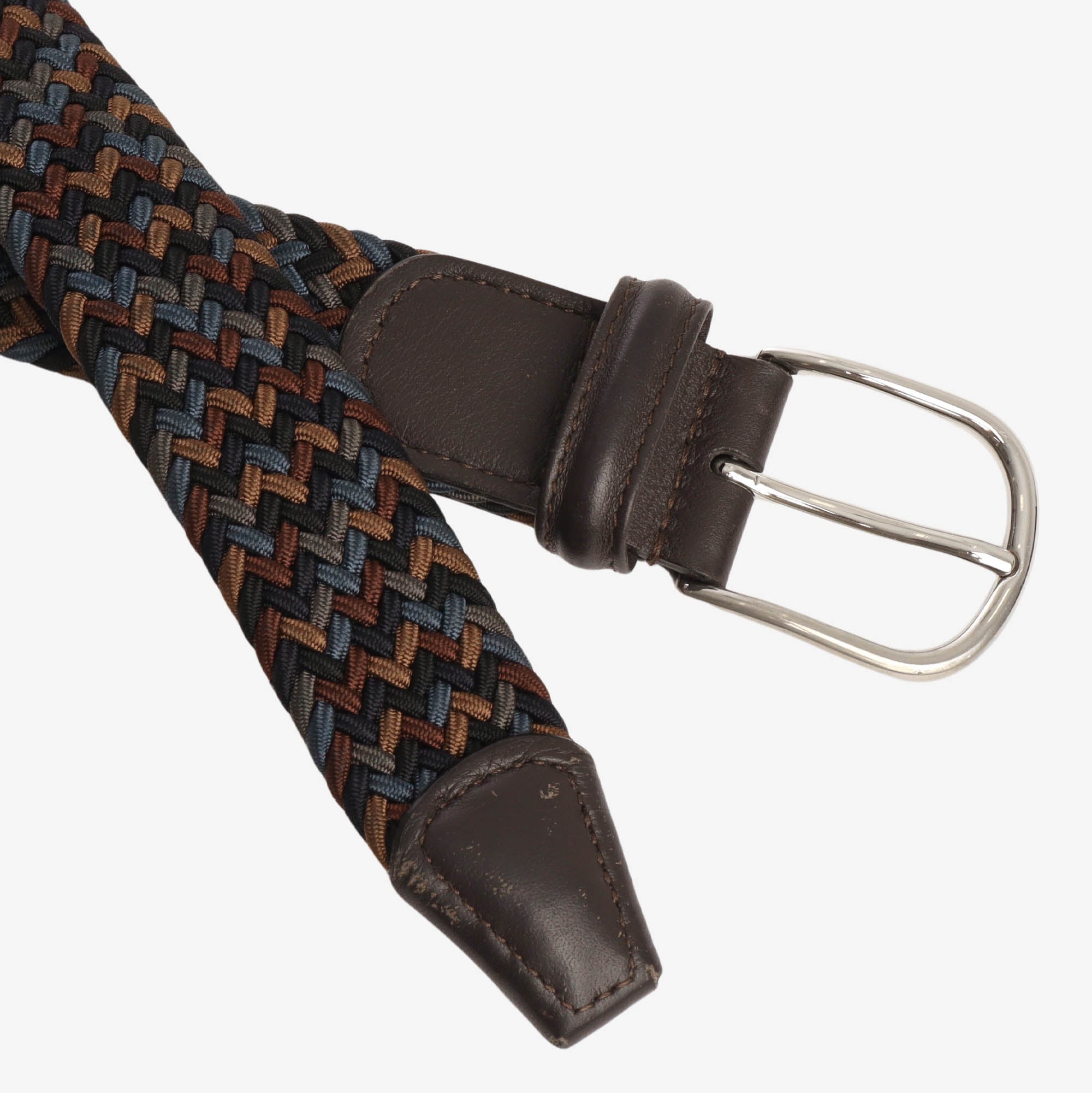 Pleated Woven Belt