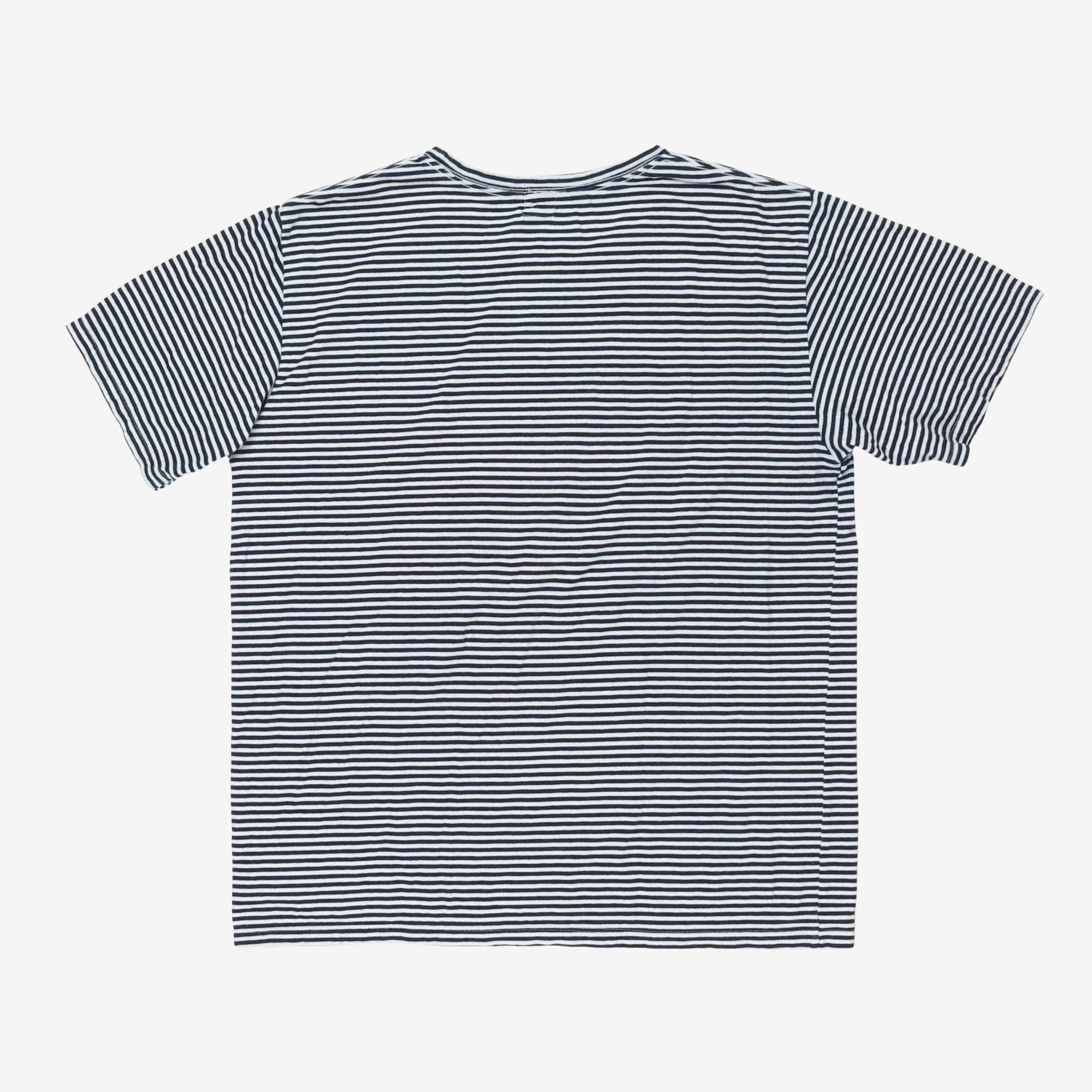 SS Stripe Pocket Tee