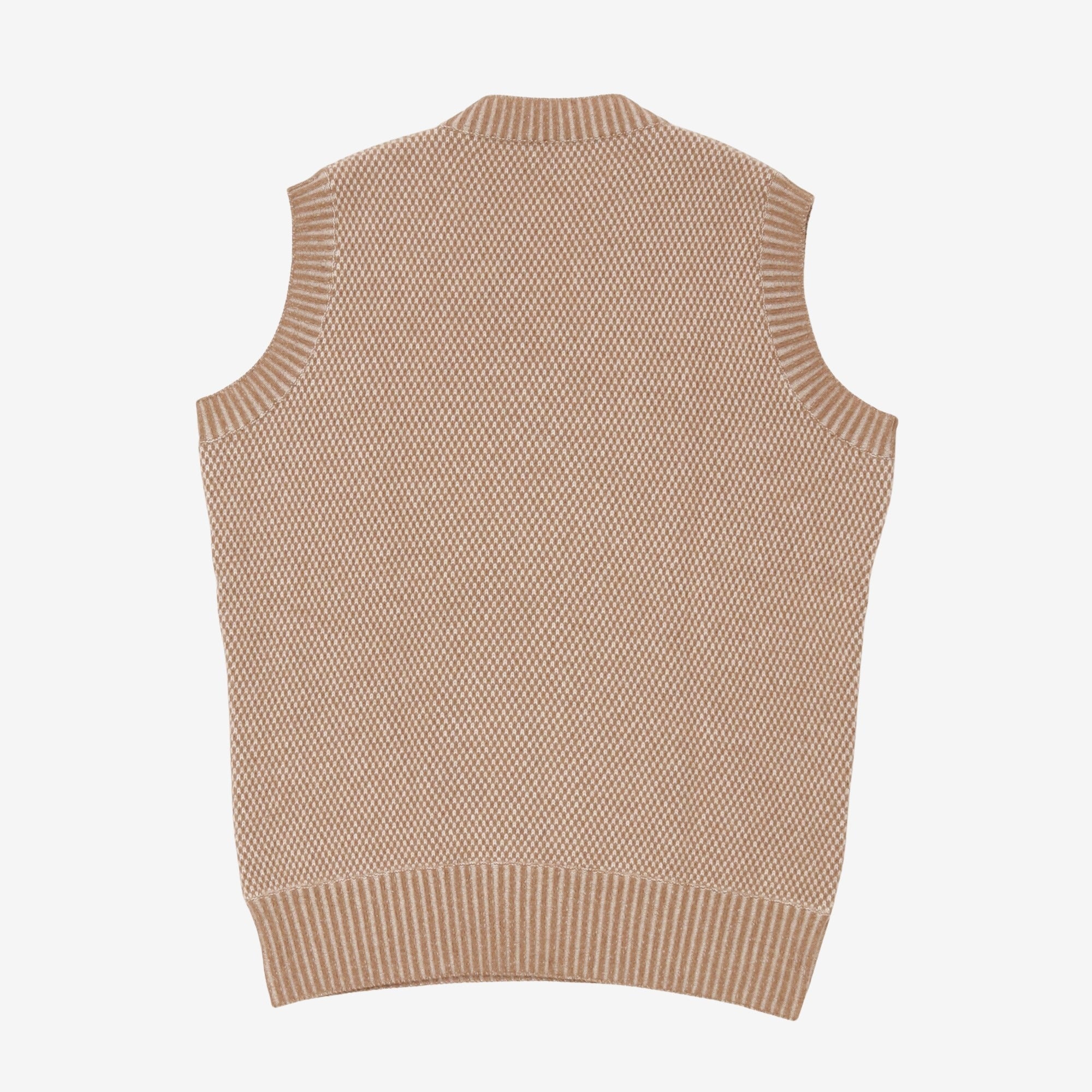 Cashmere Knit Vest