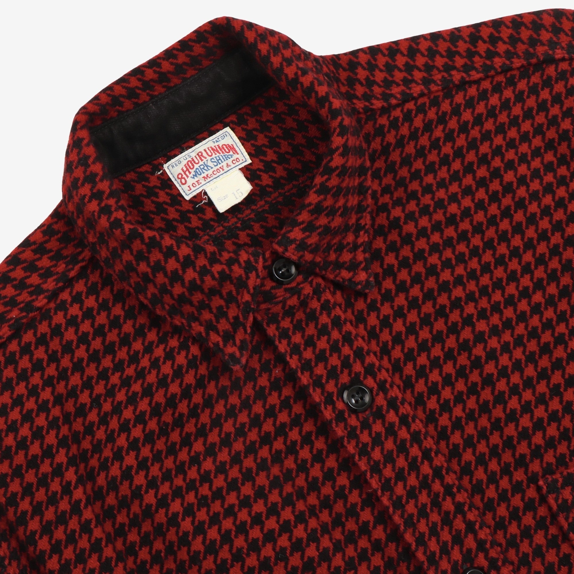 8HU Houndstooth Flannel Shirt