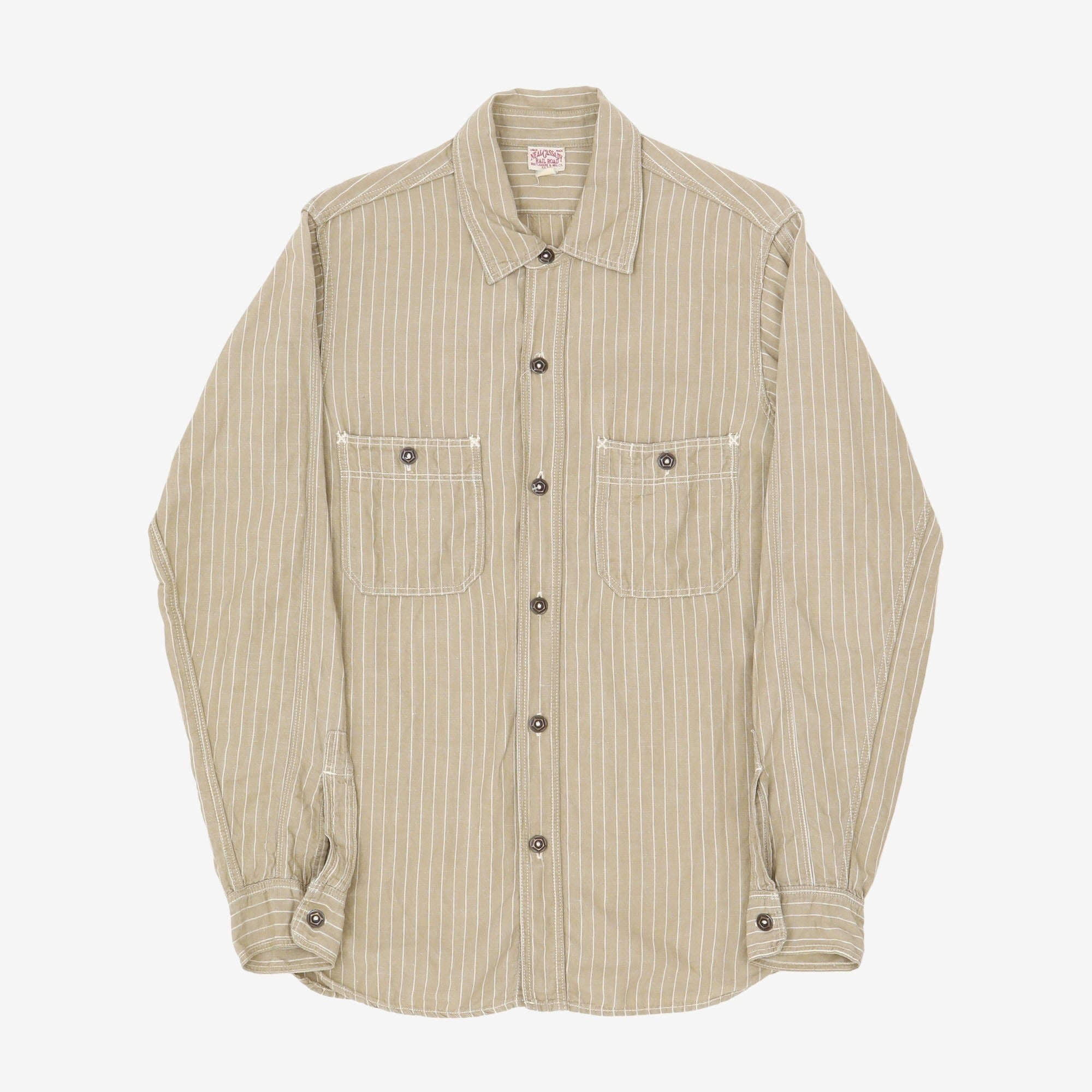 Neal Cassady Striped Work Shirt