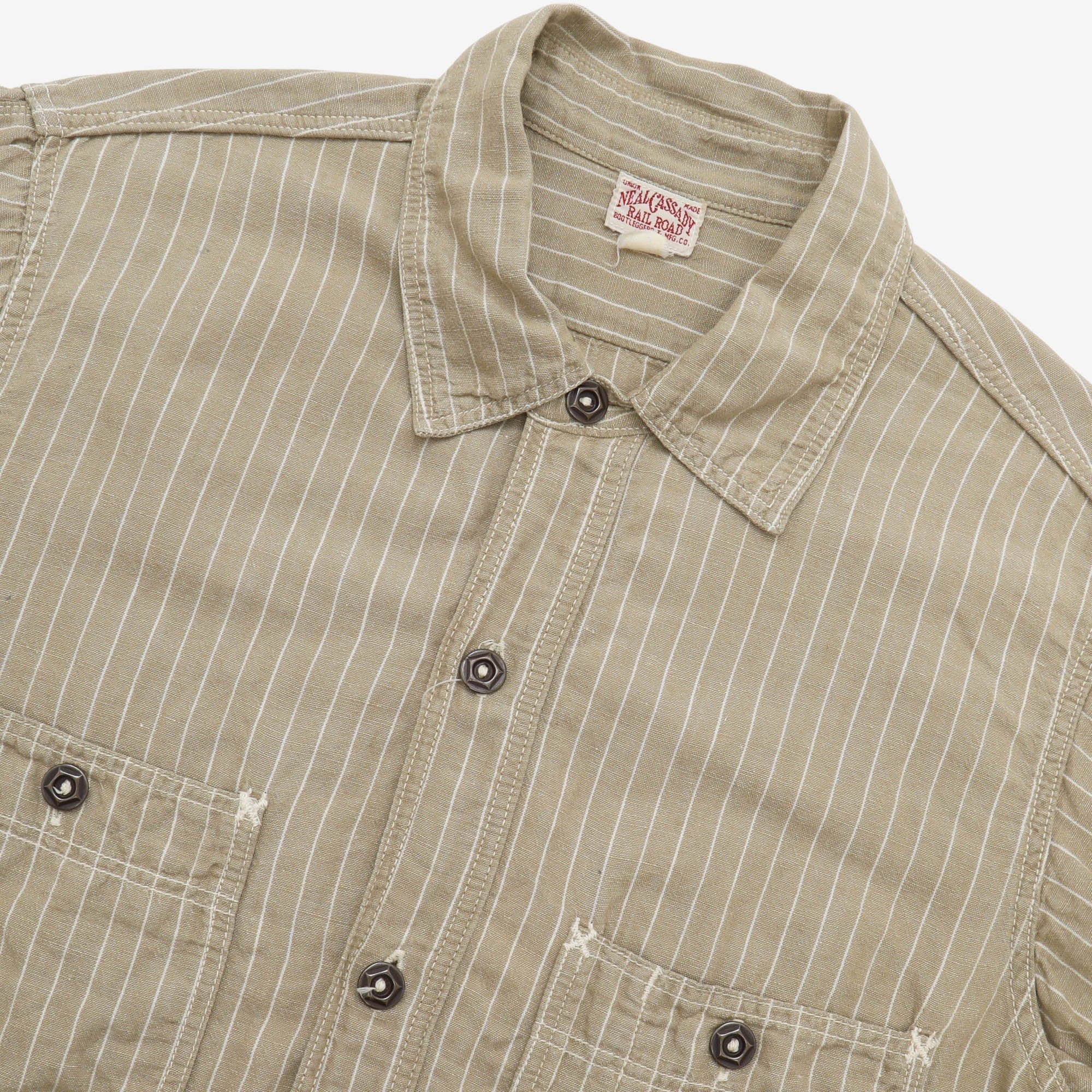 Neal Cassady Striped Work Shirt