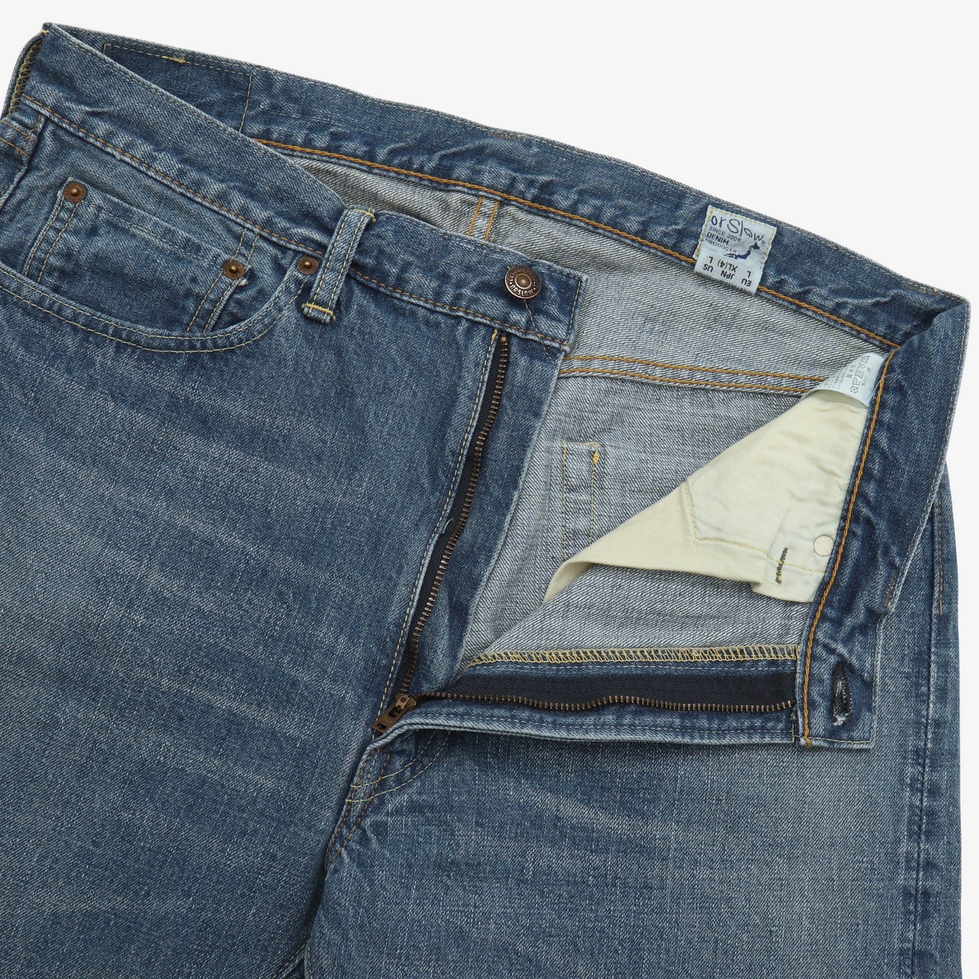 Lot 107 Slim Selvedge Denim