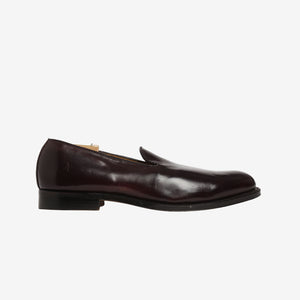 Plain Toe Slip On Loafers