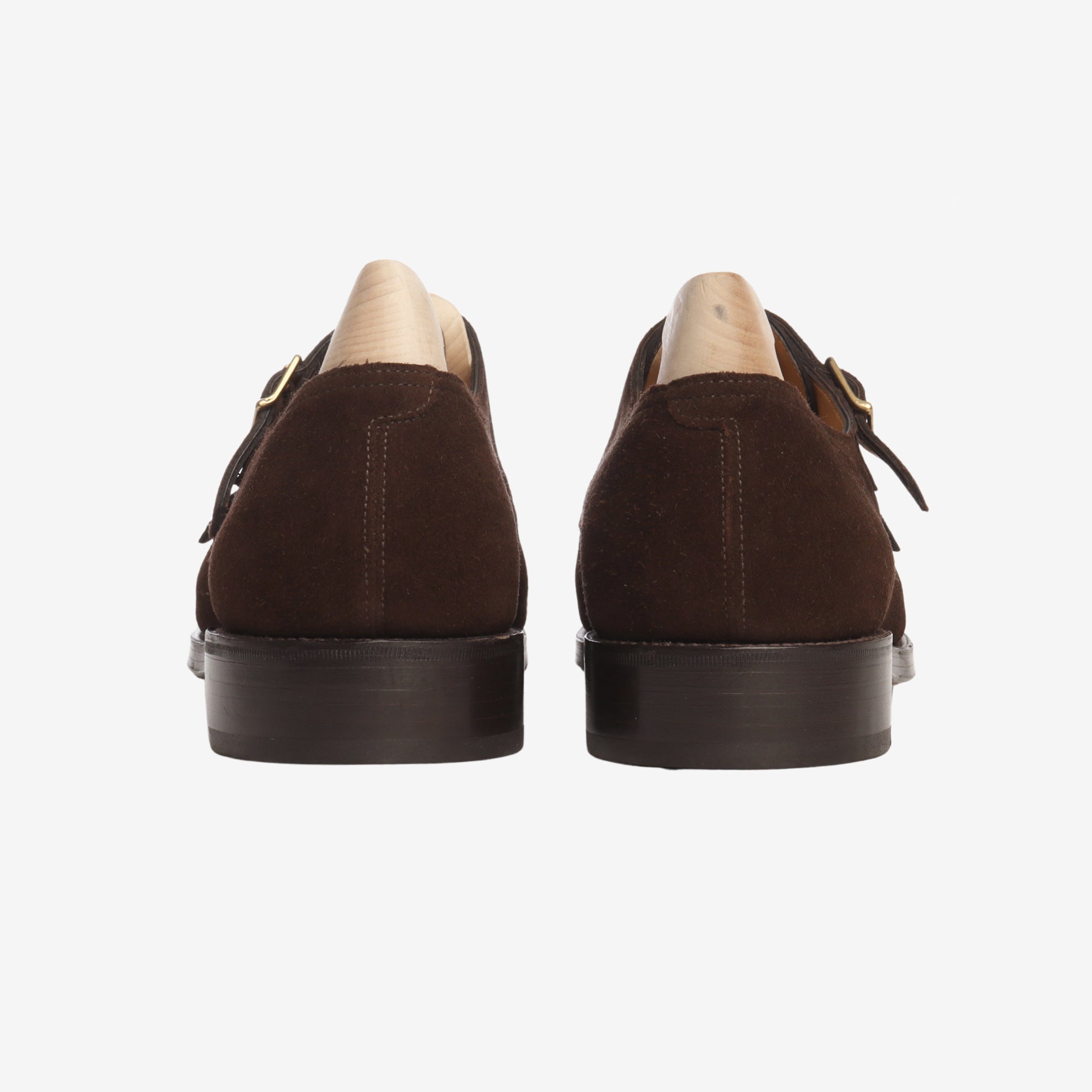 William Suede Monk Strap + Trees