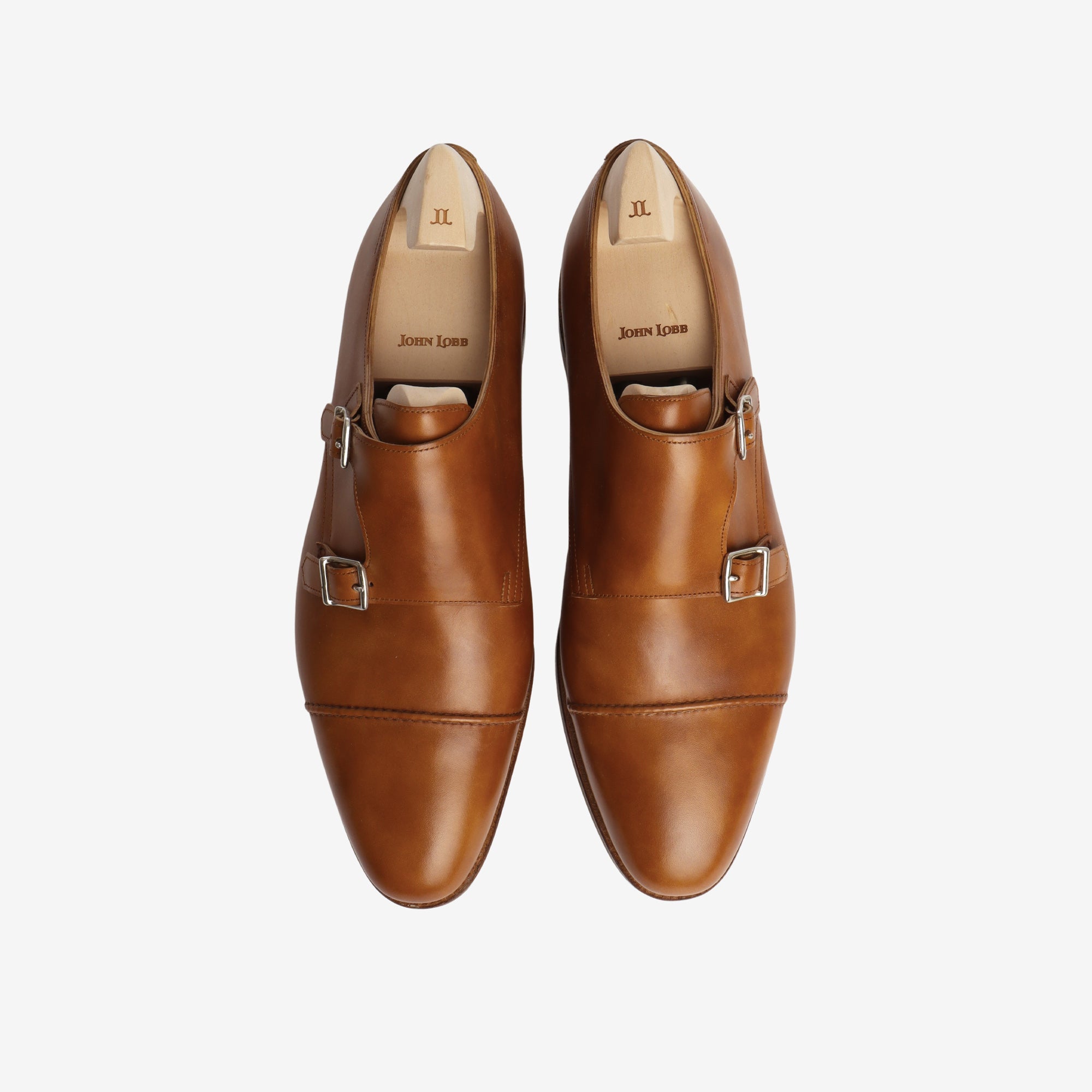 William II Leather Monk Strap + Trees