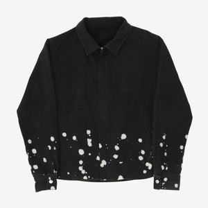 Bleach Splattered Cotton Canvas Jacket