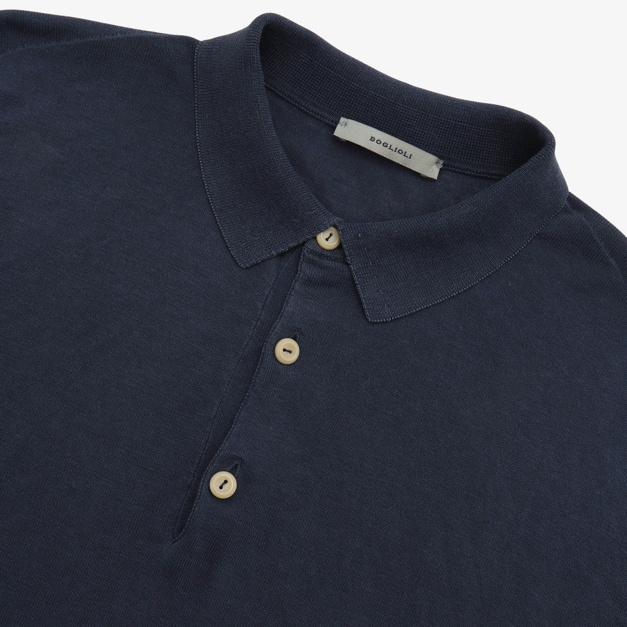 Cotton Polo LS