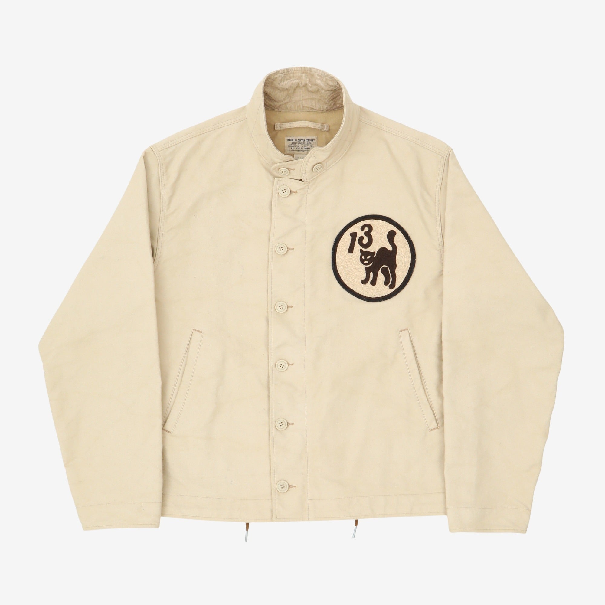 Hand-Embroidered Deck Jacket