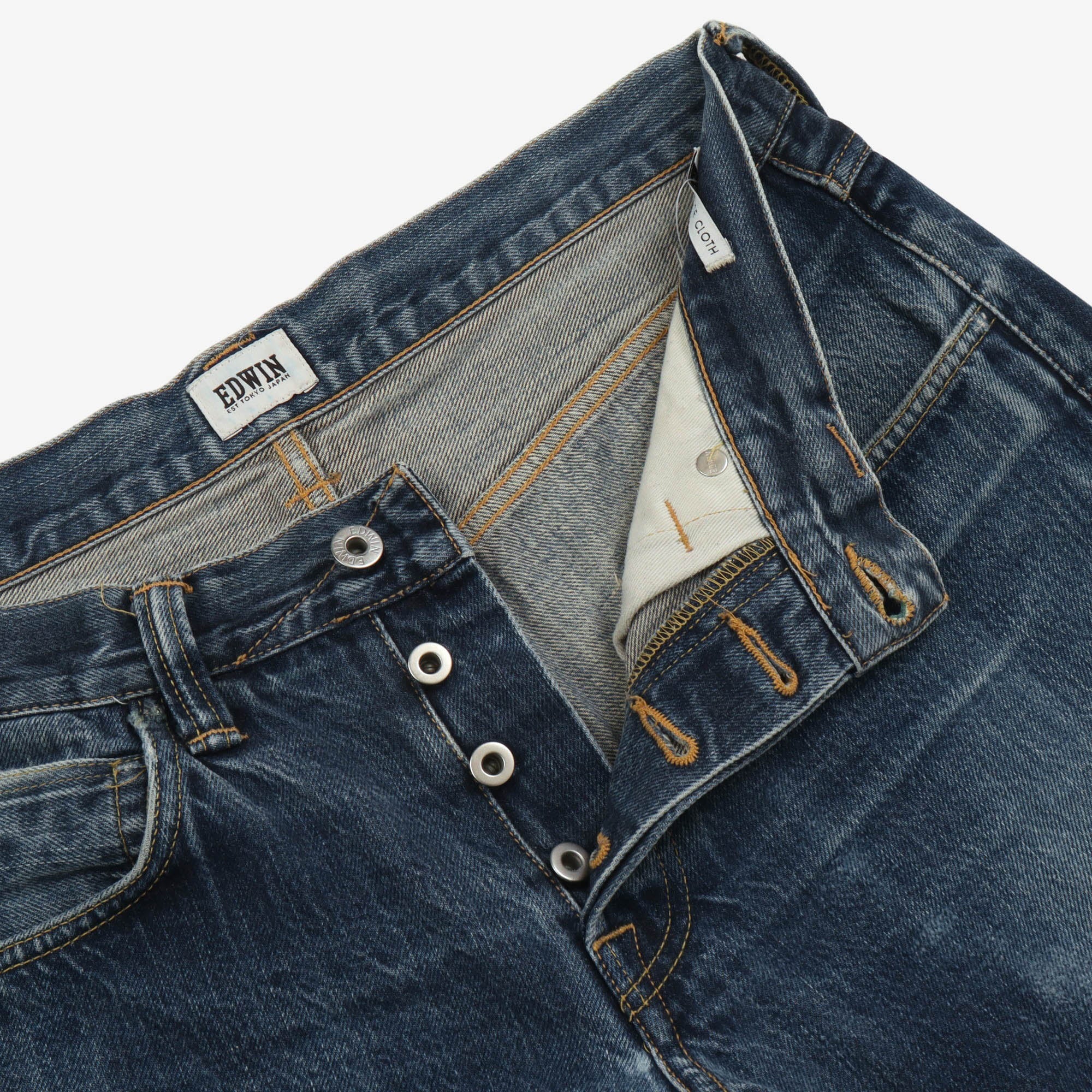 Lot ED-55 Regular Tapered Denim