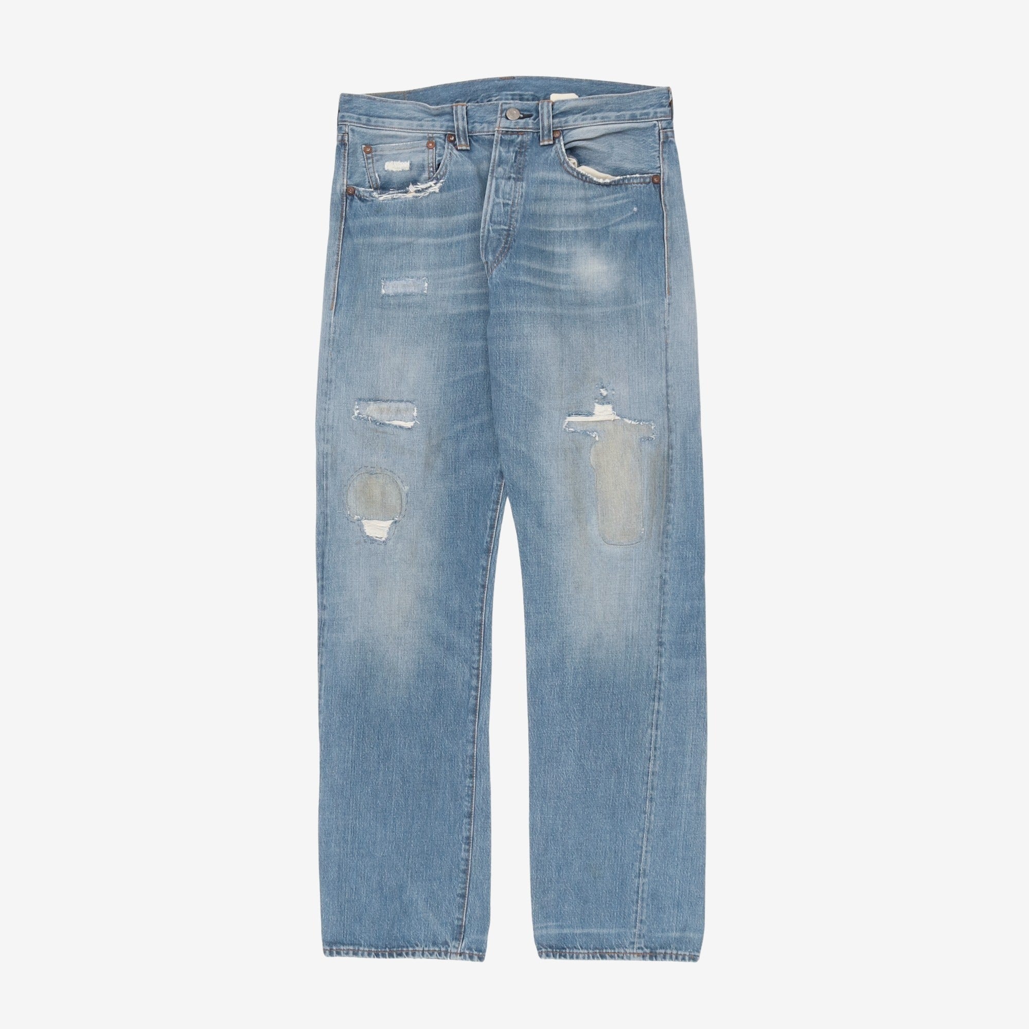 Vintage 501XX Distressed Denim