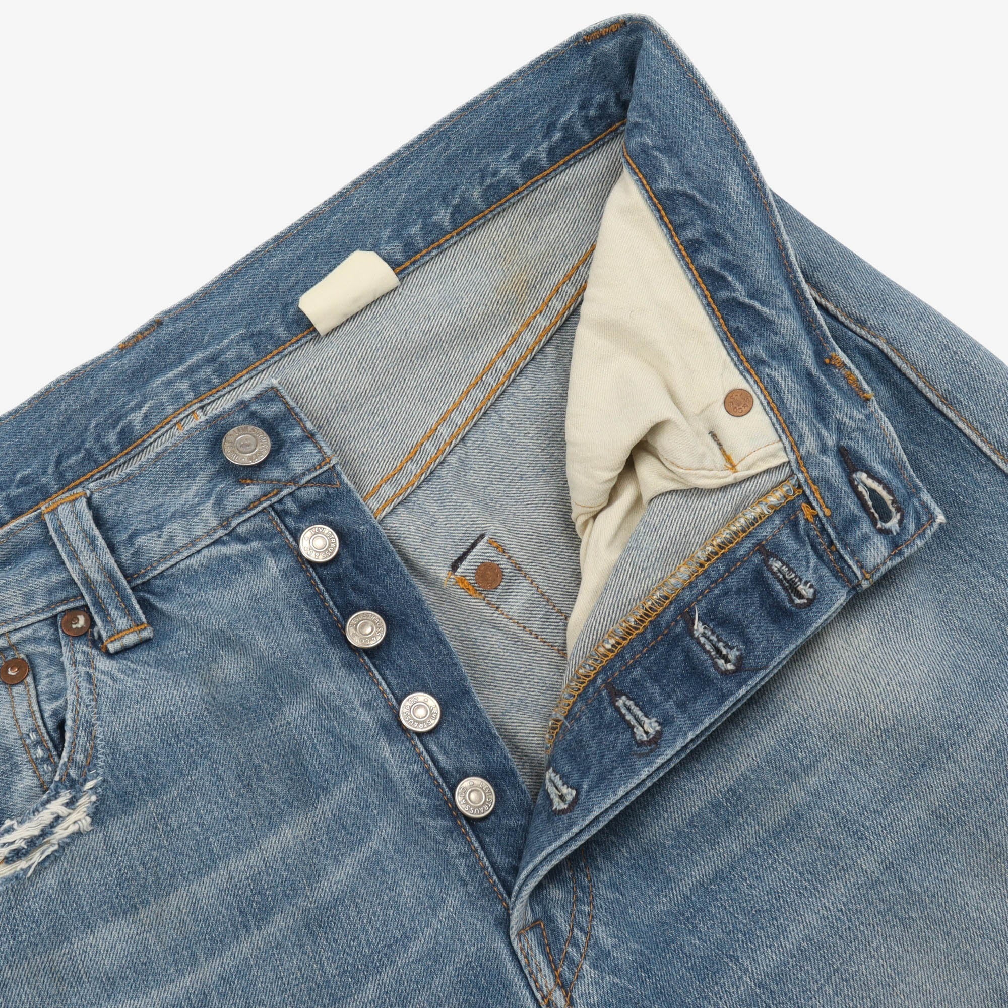 Vintage 501XX Distressed Denim