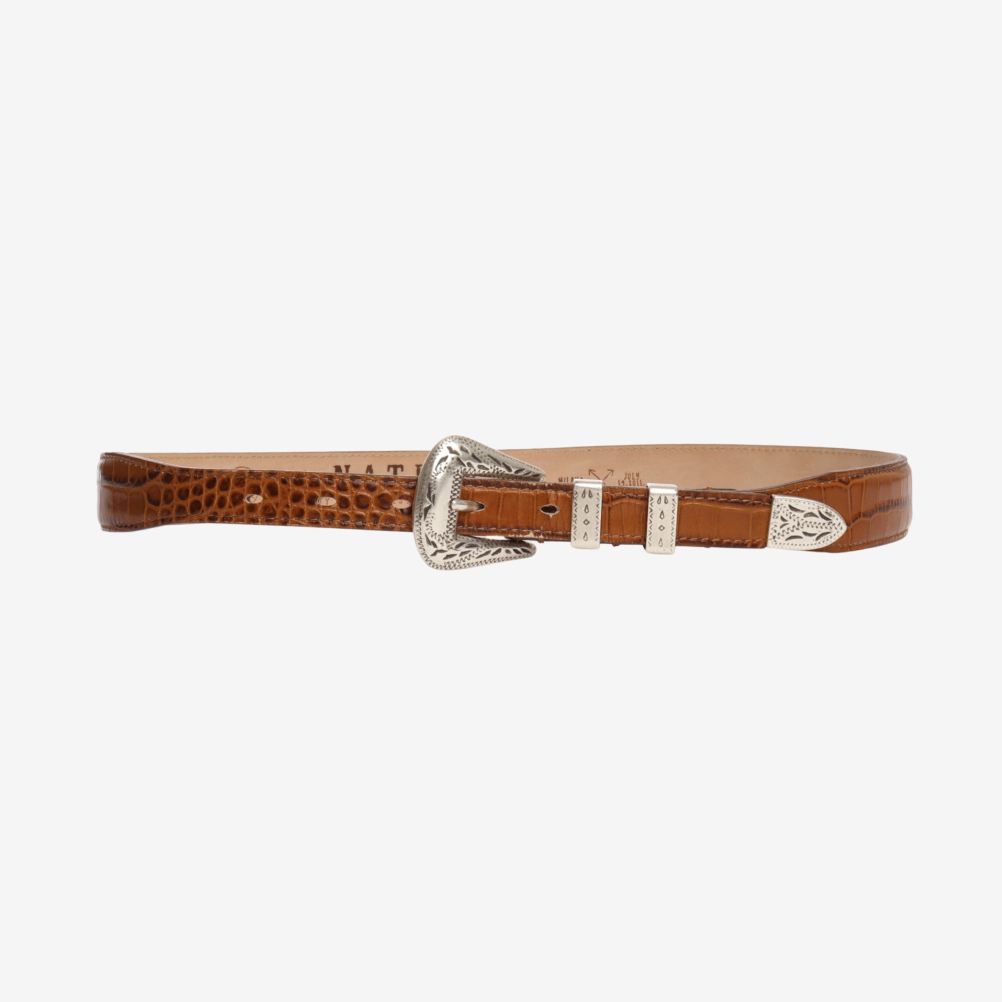 Palladium Leather Western Belt