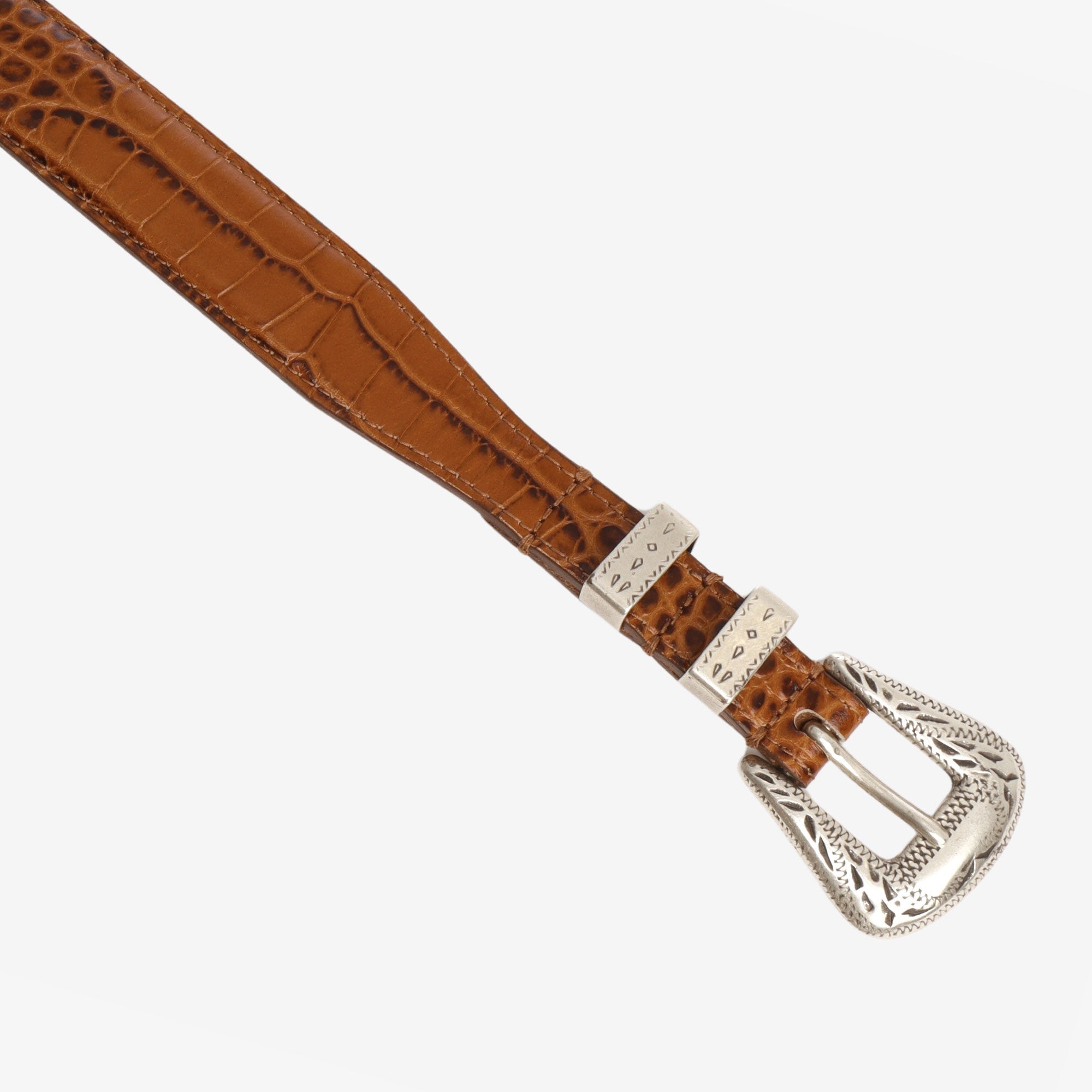 Palladium Leather Western Belt