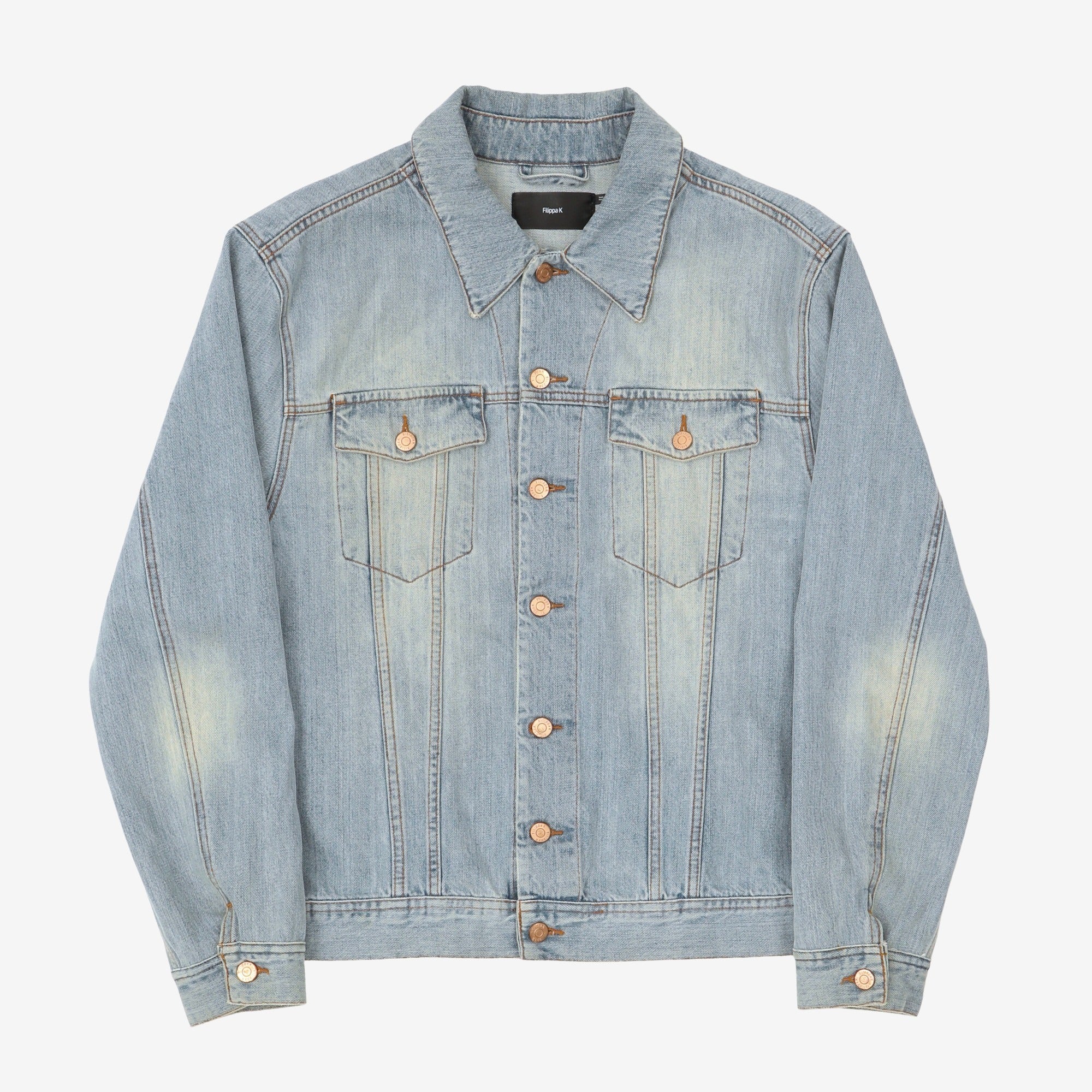 Light Stone Wash Jean Jacket