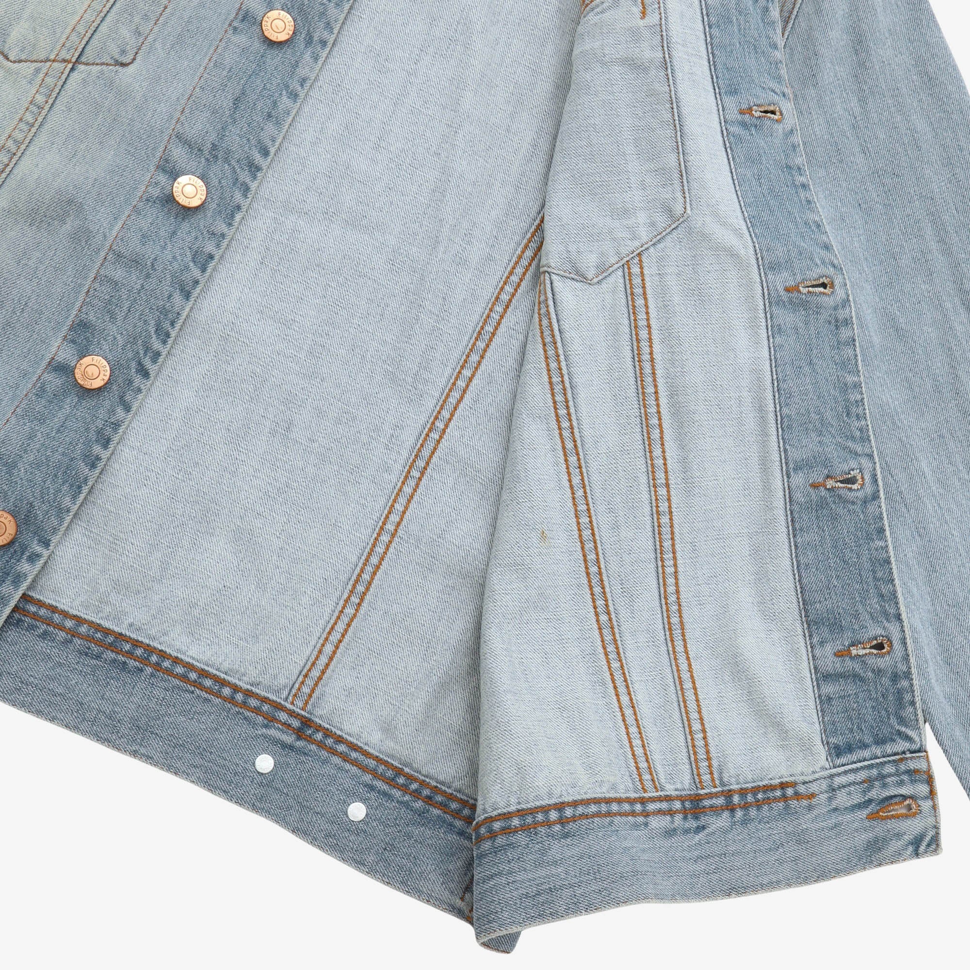 Light Stone Wash Jean Jacket