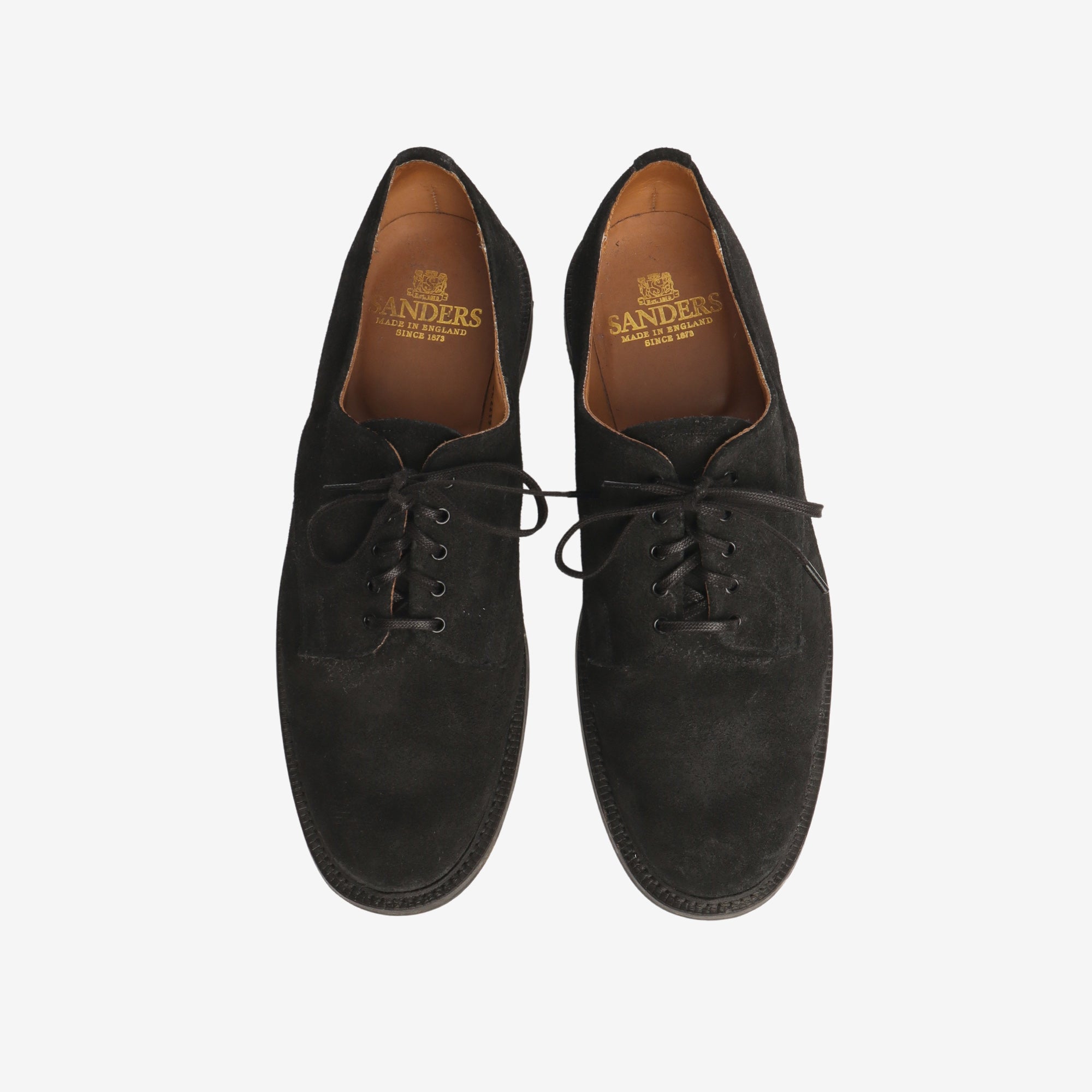 Plain Toe Suede Derby