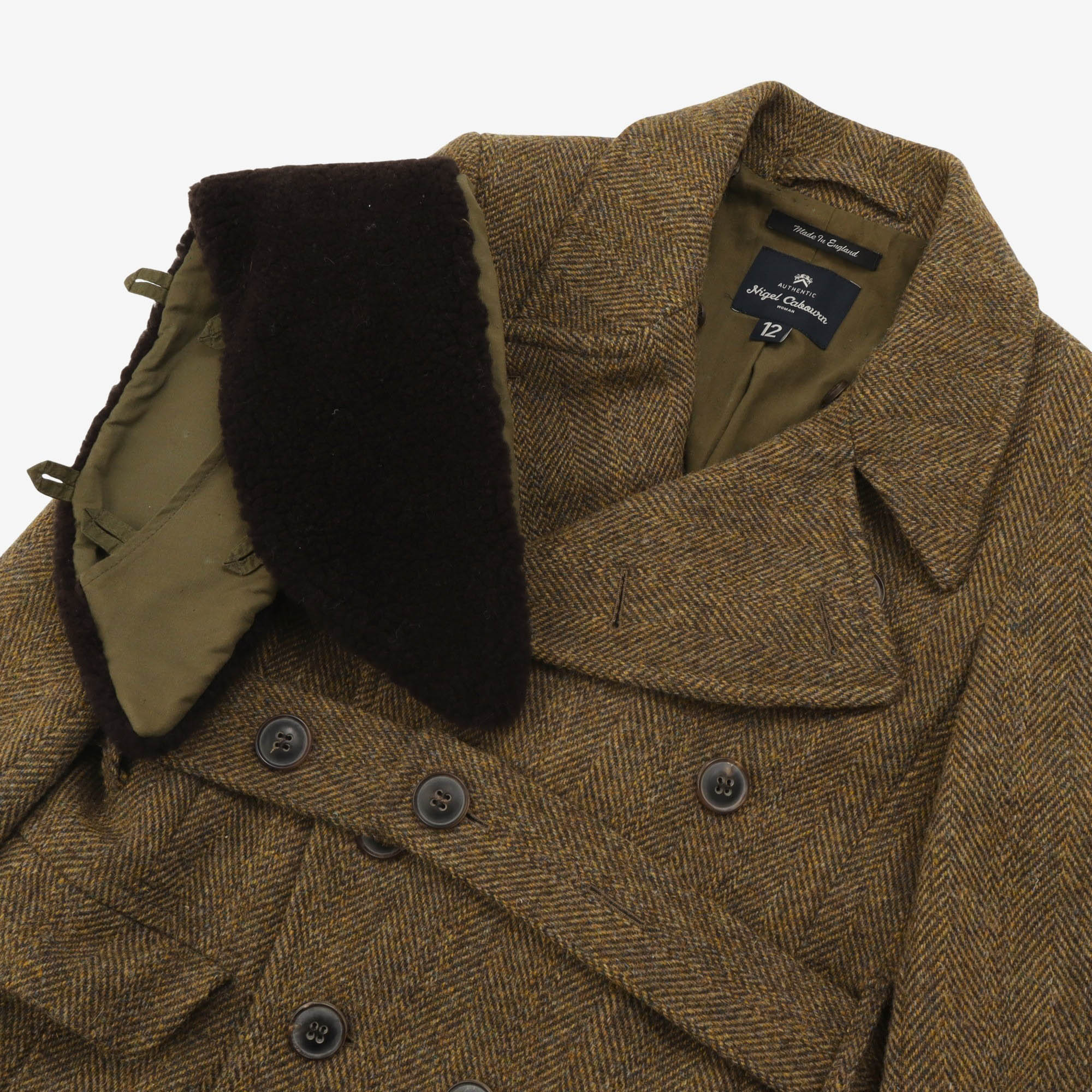 Harris Tweed Trench Coat