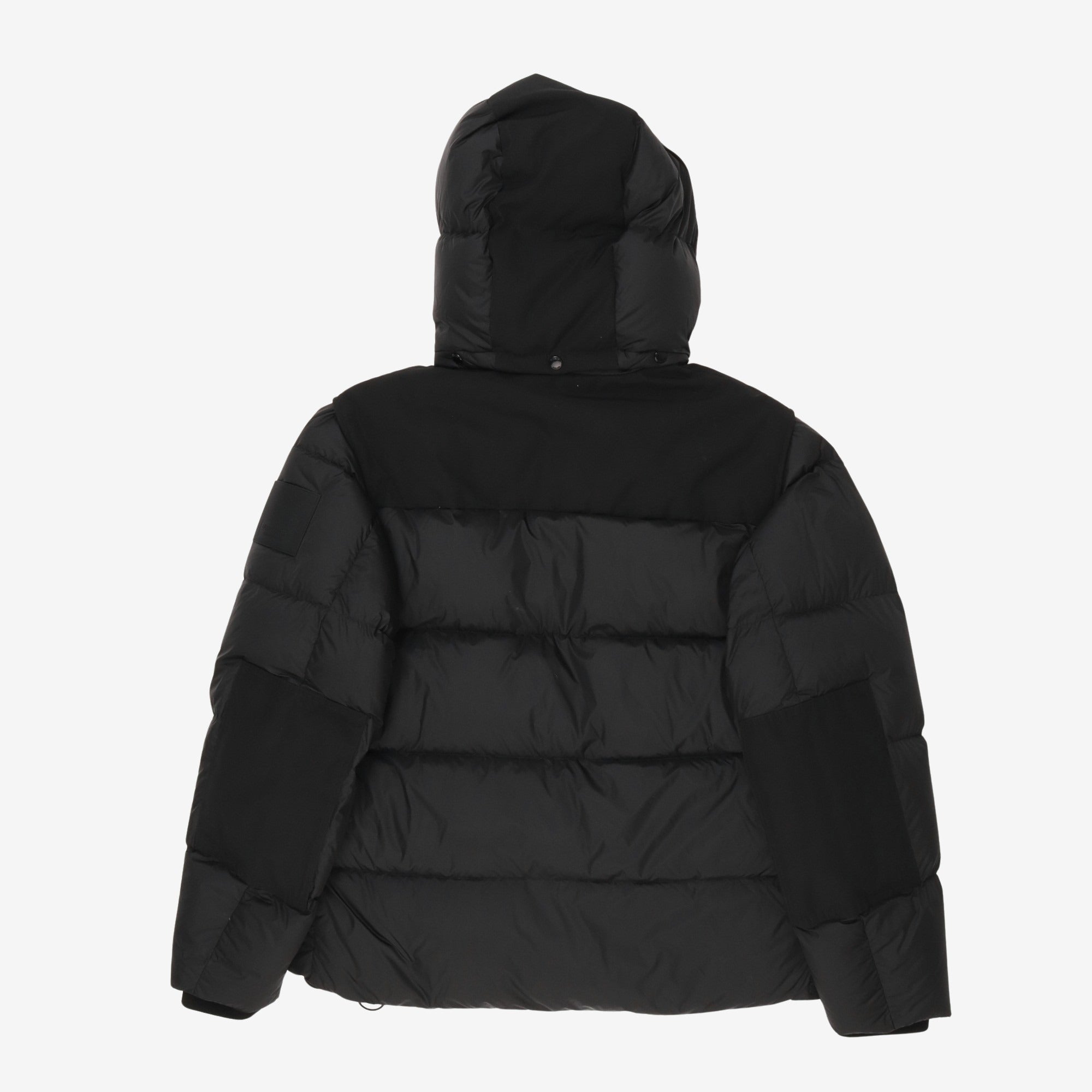 Detachable Sleeve Nylon Puffer Jacket