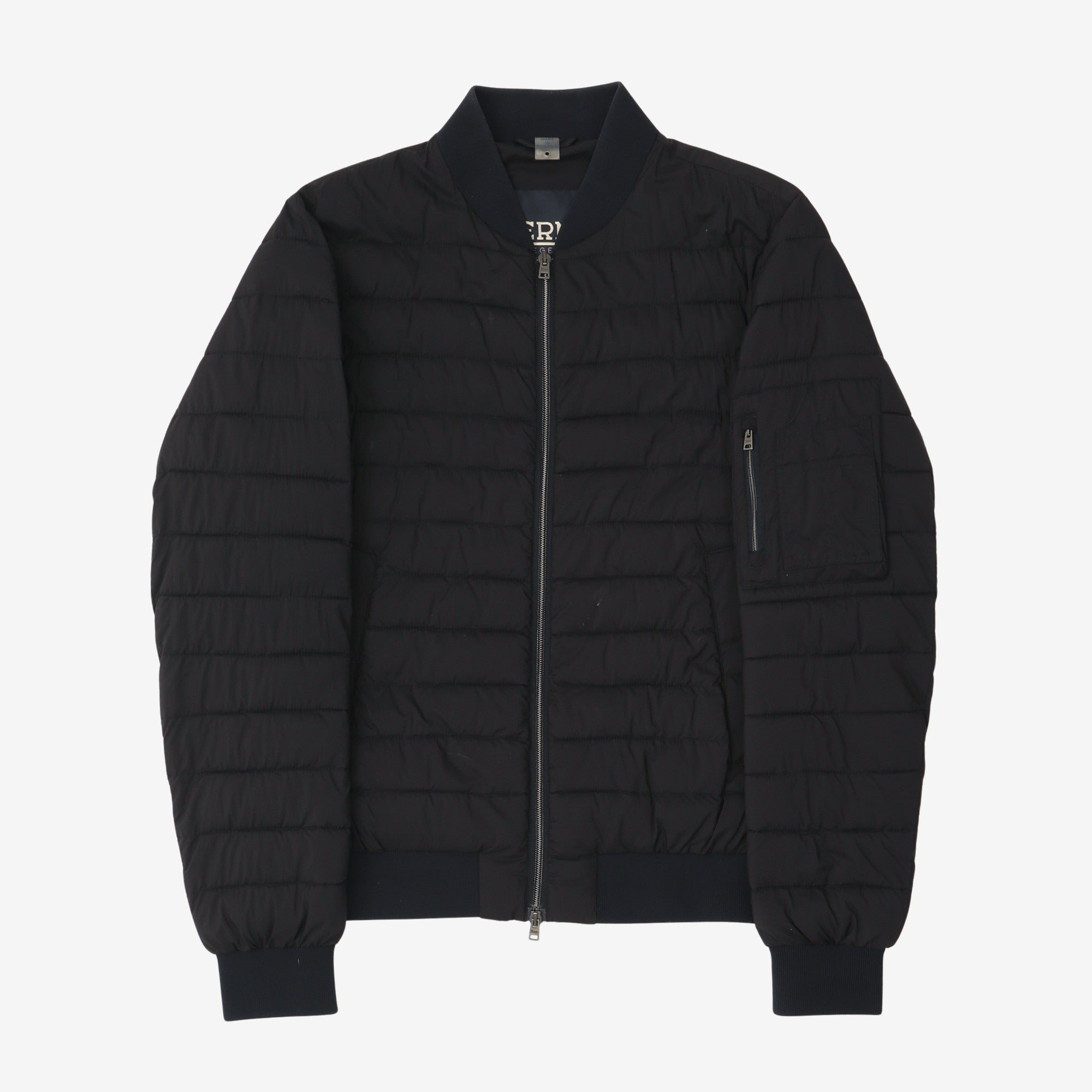 Quilted Bomber Jacket