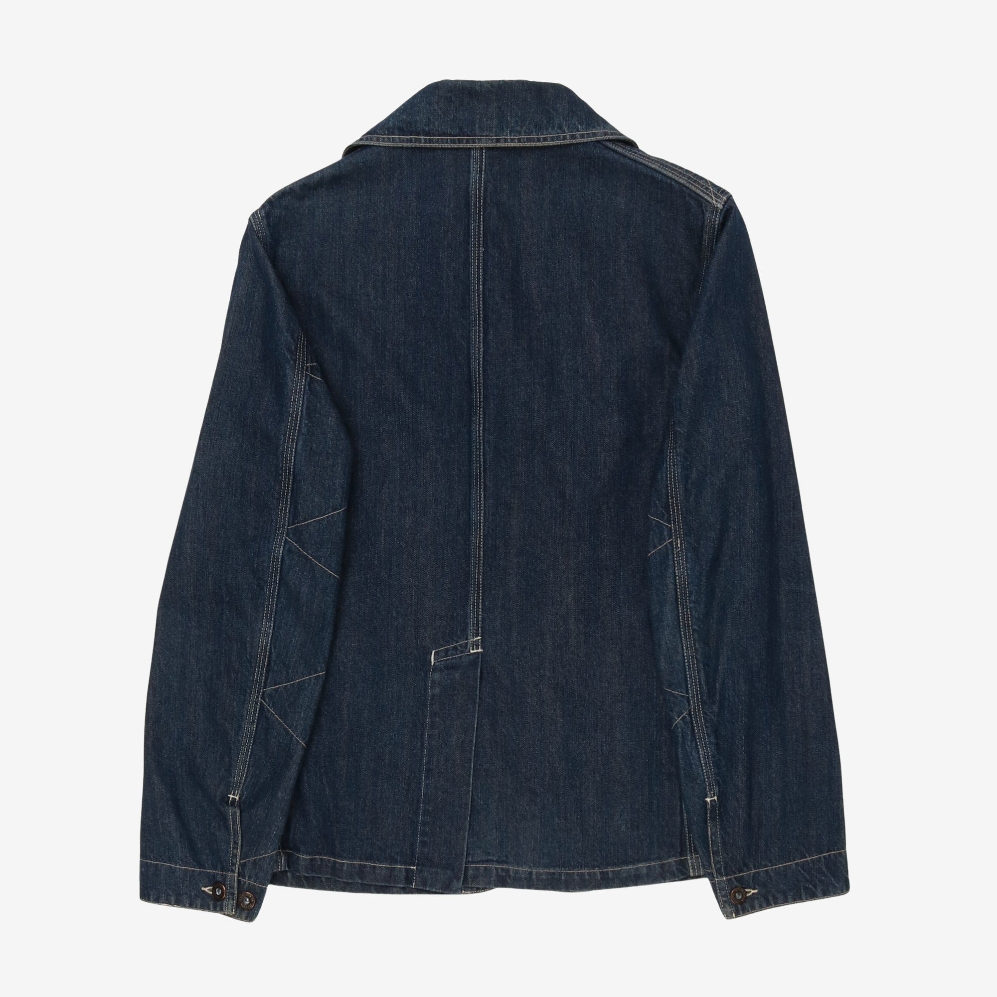 Black Label Denim Coverall Miner Jacket