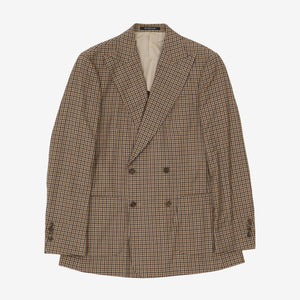 Wool Check DB Suit