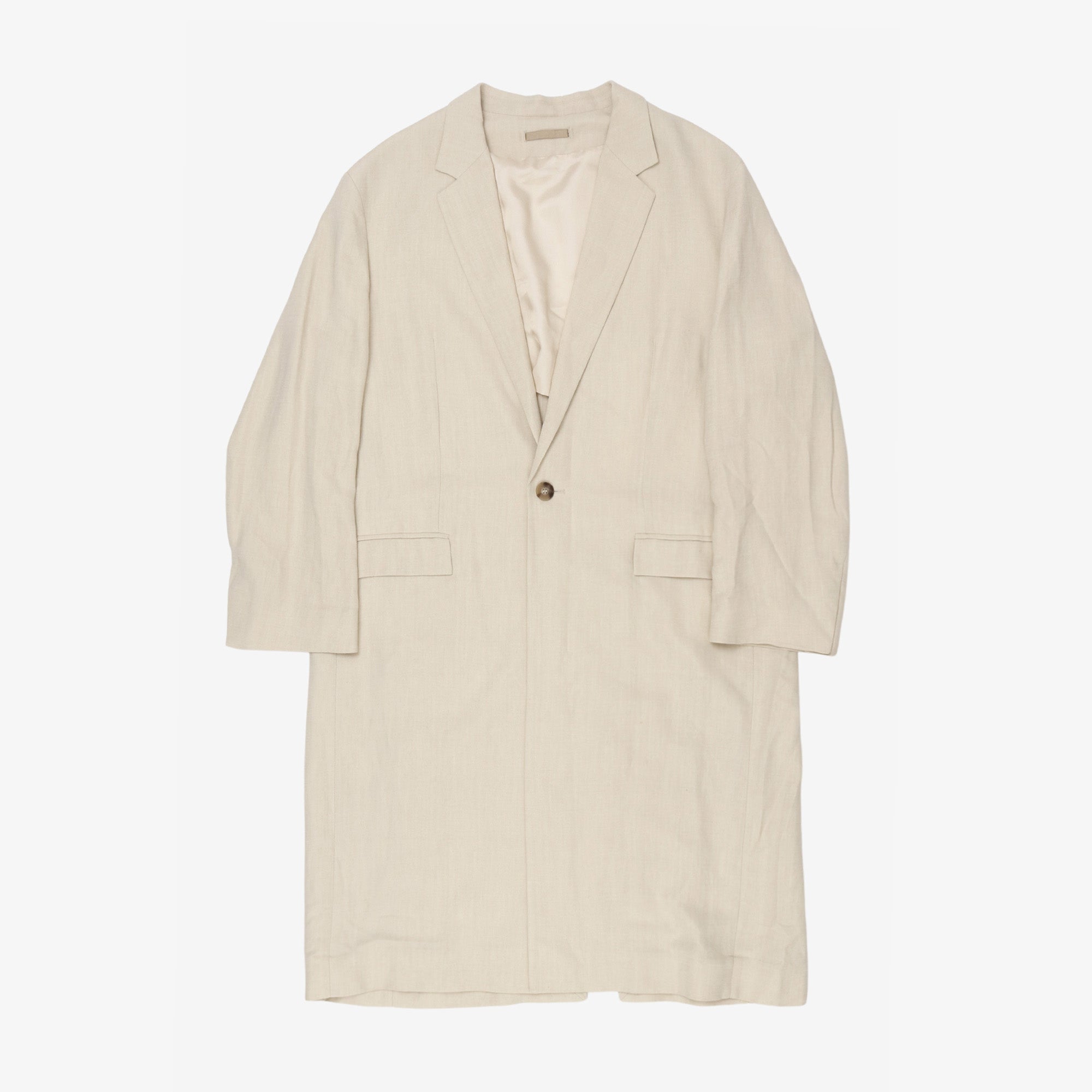 Linen Blend Coat