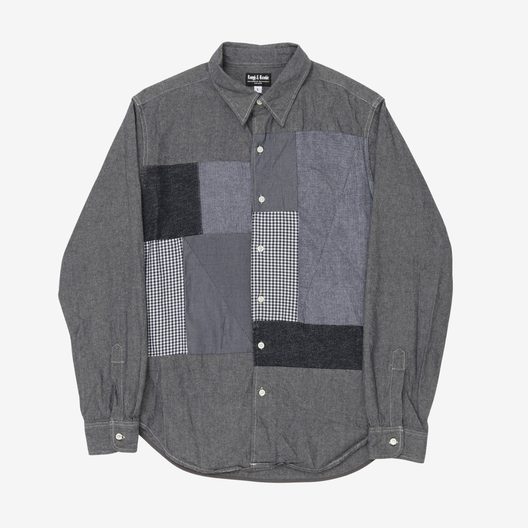 Patchwork Chambray Shirt