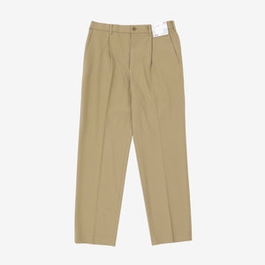 Pleated Wide Easy Trousers