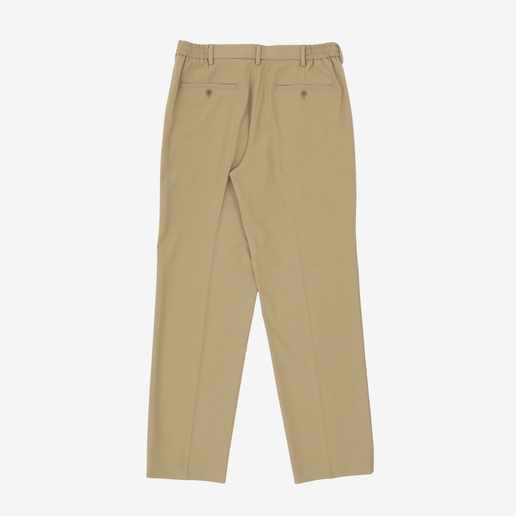 Pleated Wide Easy Trousers