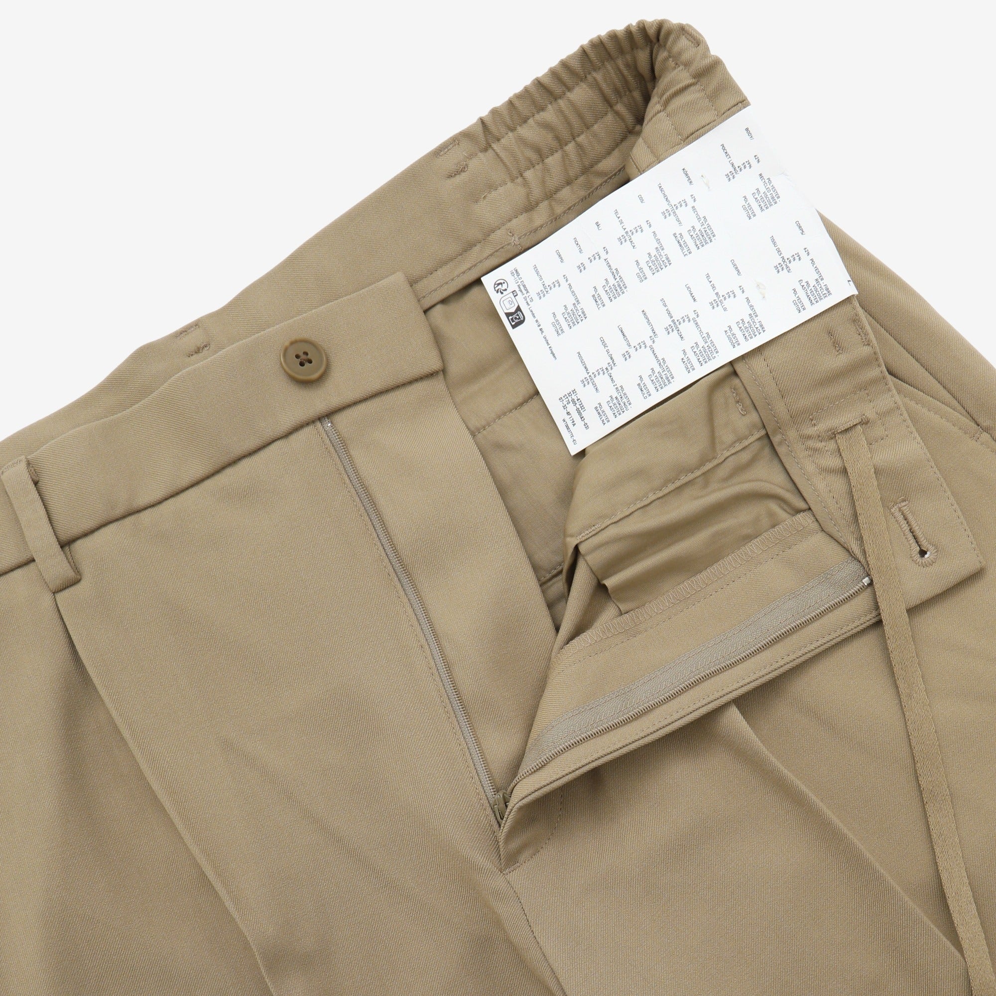 Pleated Wide Easy Trousers