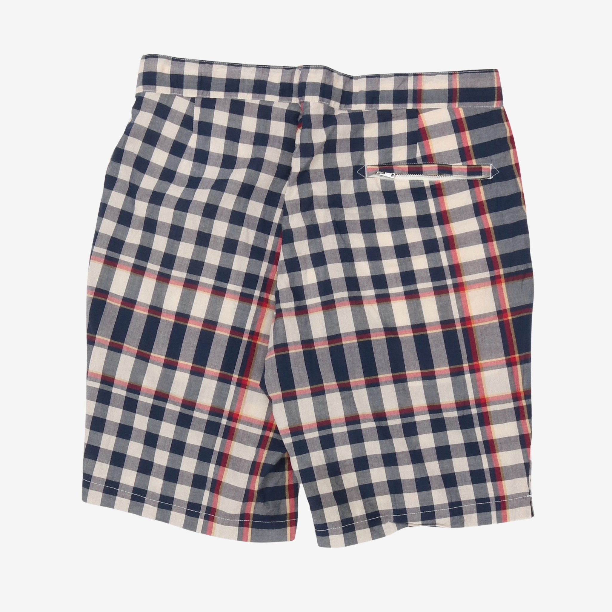 Madras Check Shorts