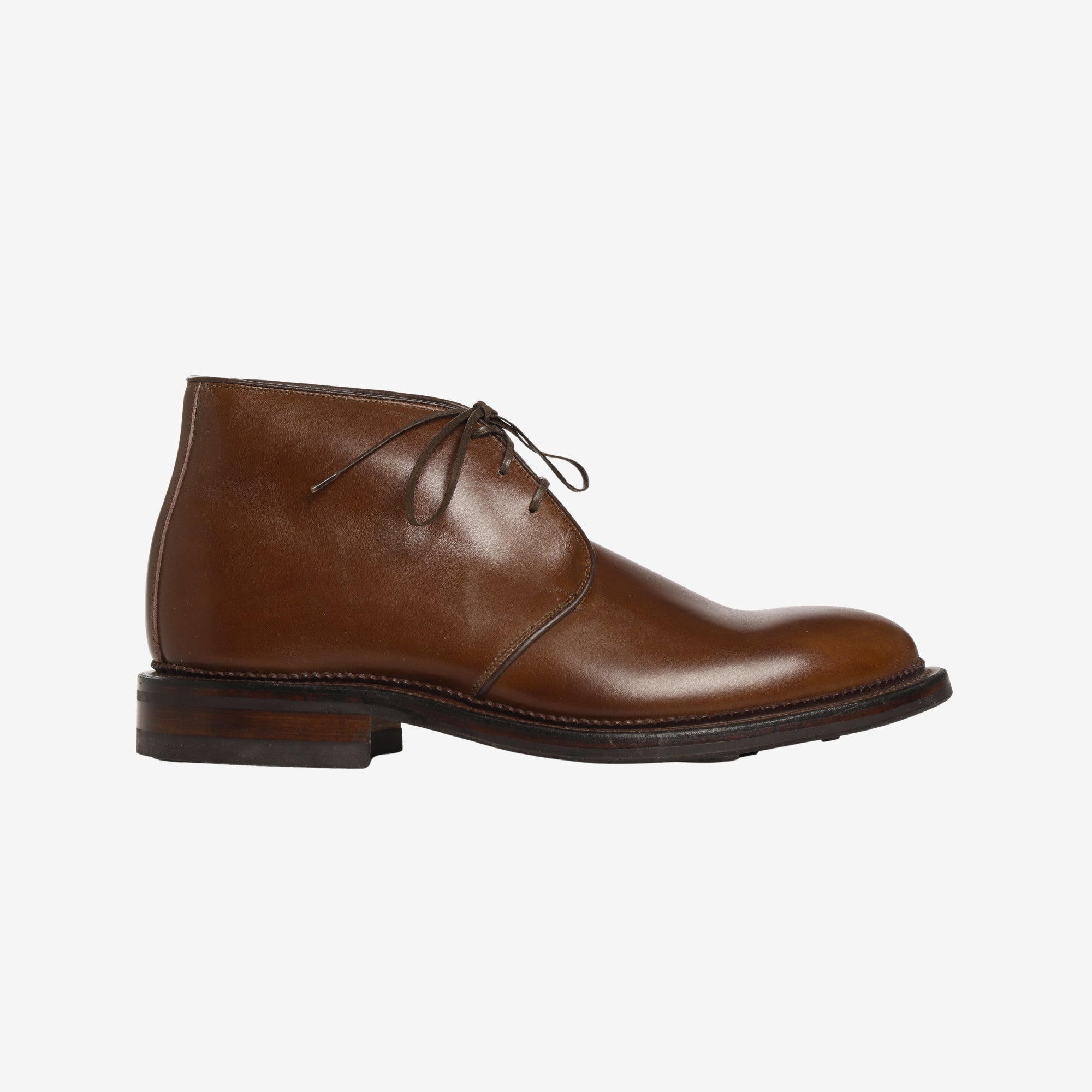 Uplands Boot Lined 6478 - Annonay 5071 Cognac French Vocalou