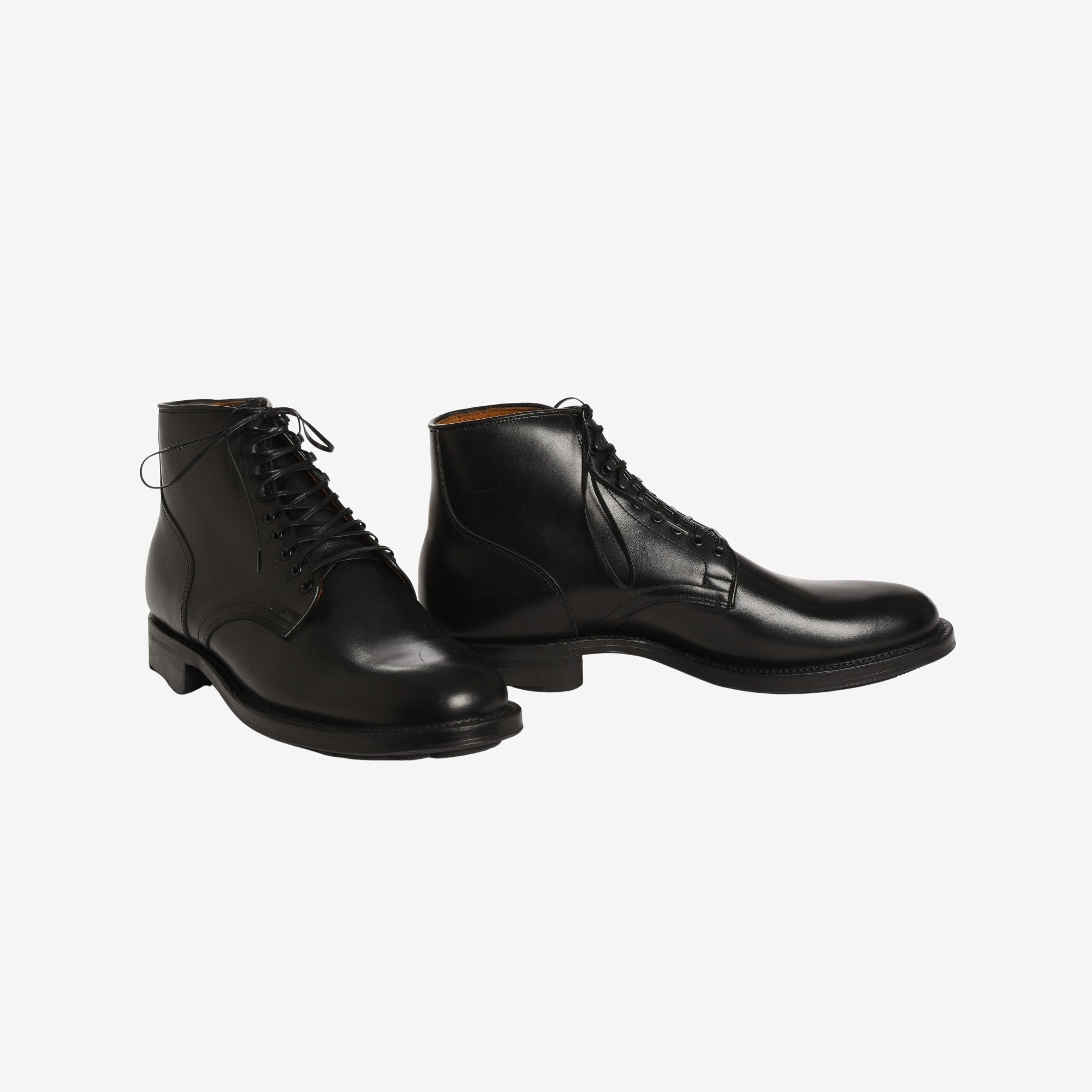 2030 Service Boot Lined - Annonay Nero French Vocalou