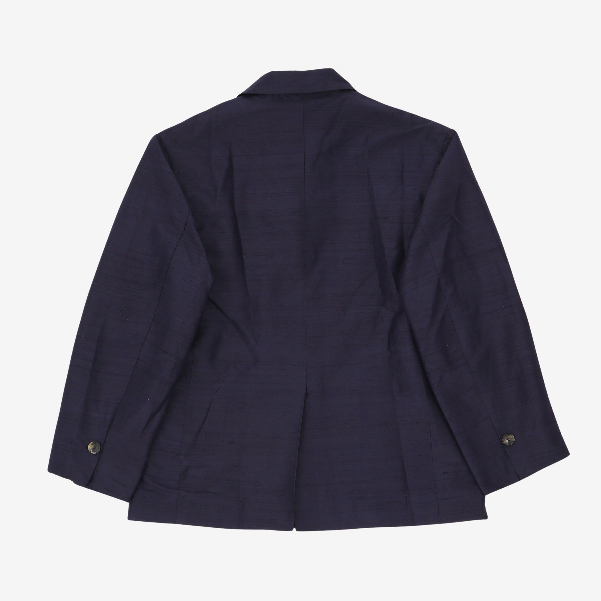 Silk Boxy-Fit Blazer