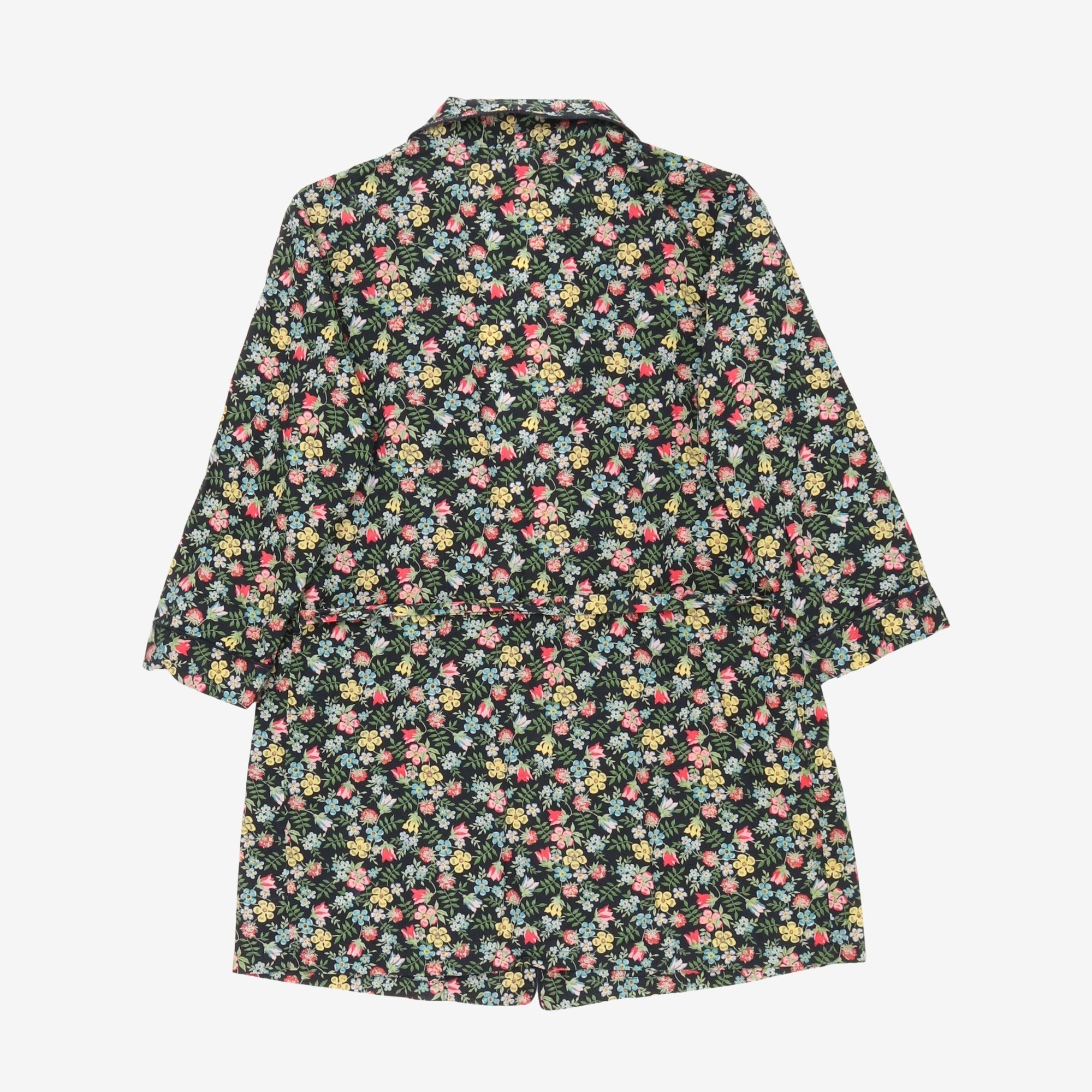 Floral Print Robe