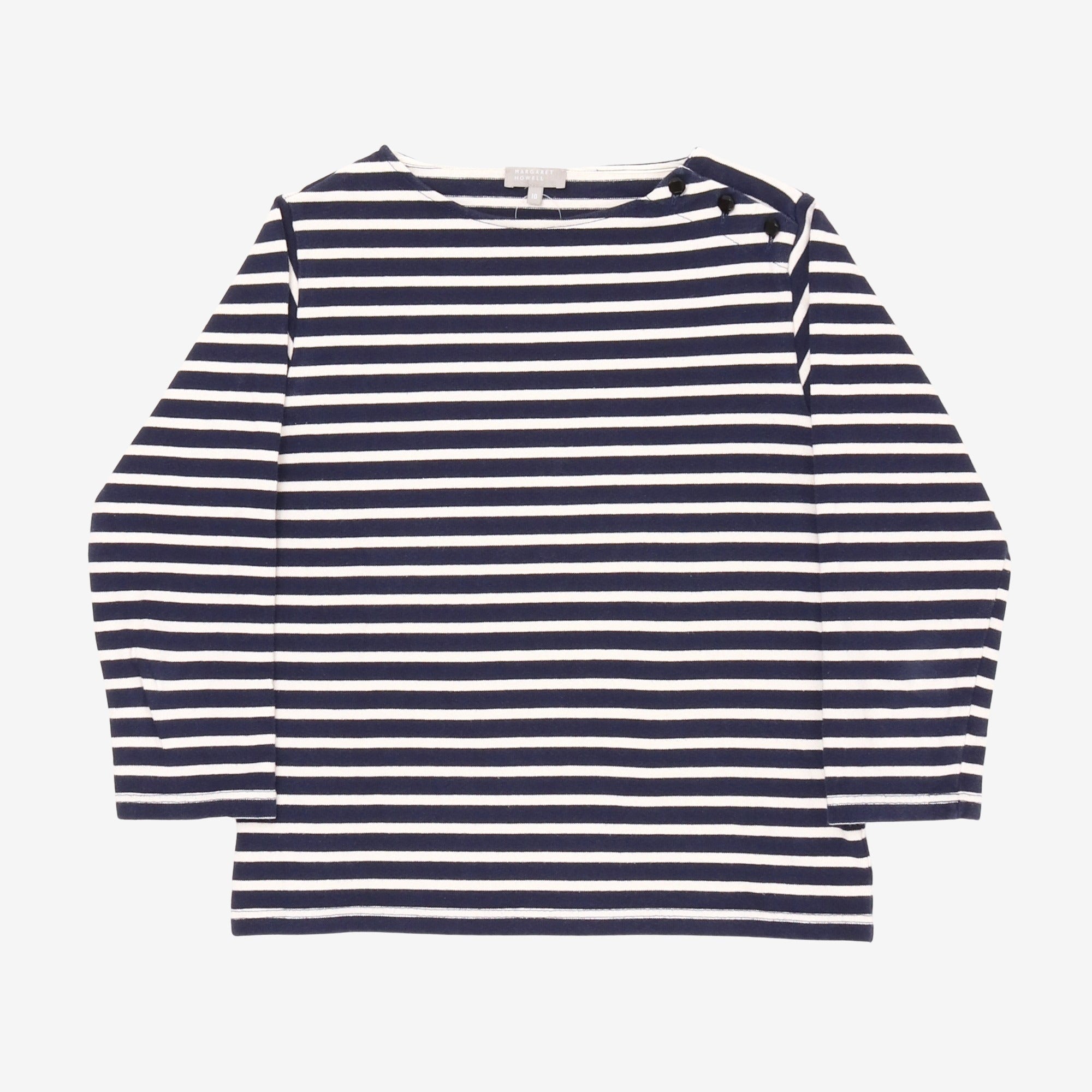 Striped LS Top