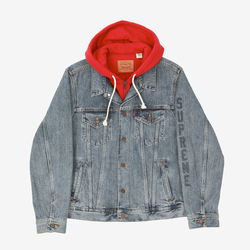 Levis Vintage Clothing Supreme Hooded Trucker Jacket – Marrkt