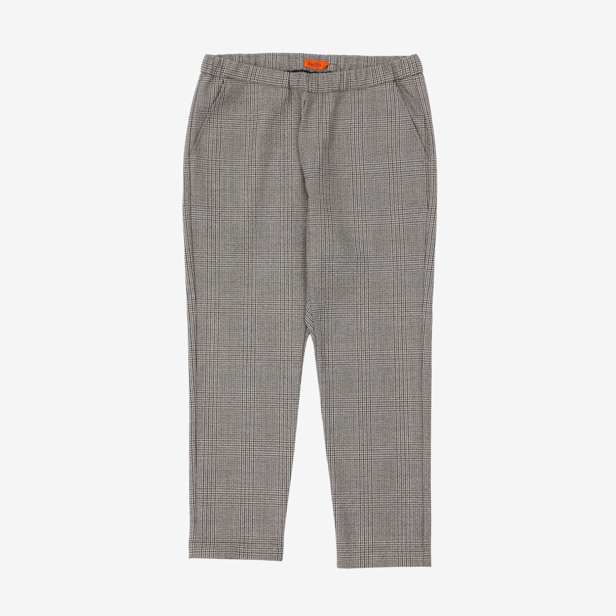 Drawstring Check Trousers (33 x 25.5)